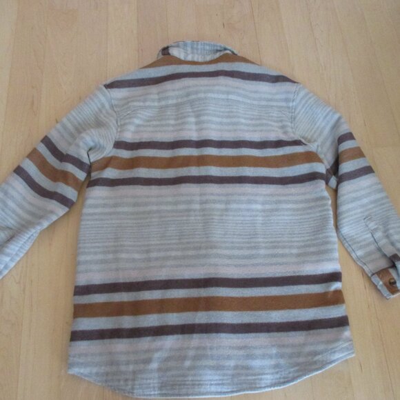 Columbia Heavy flannel shacket Womens large - Picture 4 of 9